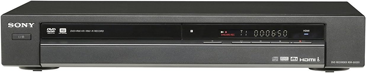 Sony RDR-GX355 Tunerless DVD Recorder with HDMI Upscaling