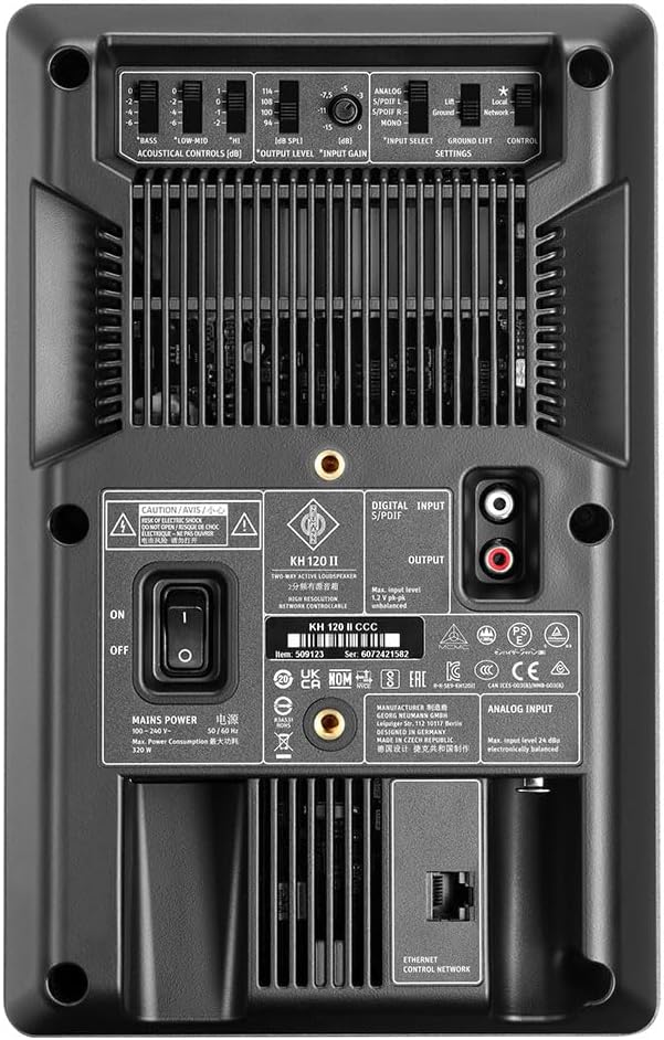 Neumann KH 120 II DSP Powered Studio Monitor (Renewed)