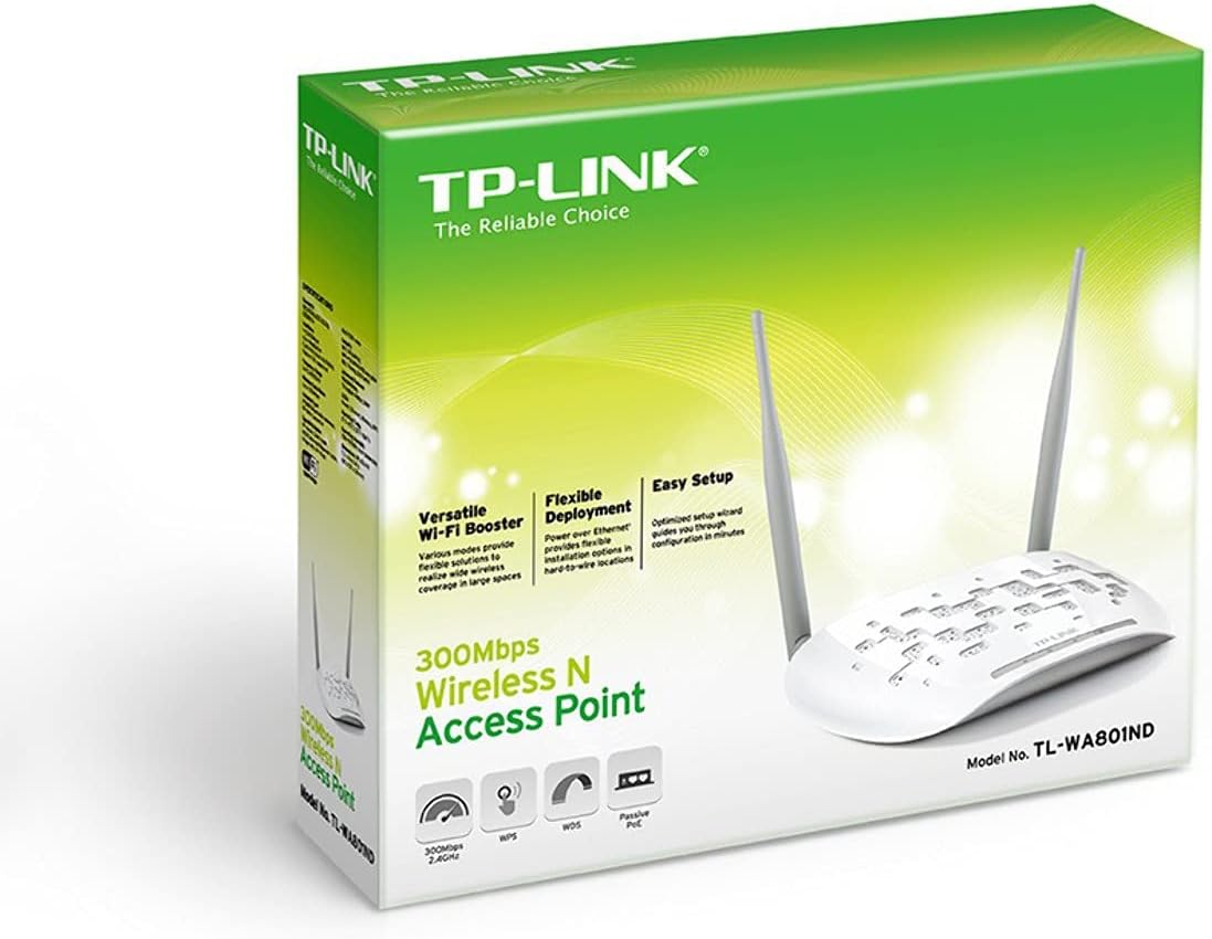 TP-Link TL-WA801ND Wireless N300 Access Point PoE