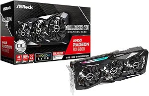 ASRock 90-GA29ZZ-00UANF RX 6800 Challenger Pro 16GB Graphics Card