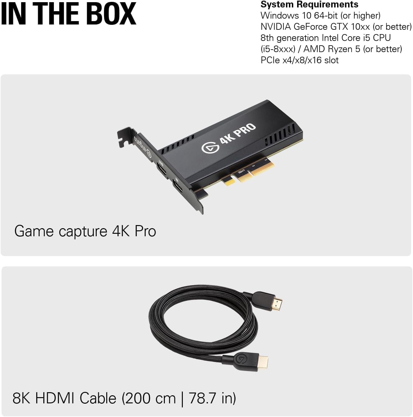 Elgato 4K Pro Renewed Internal Capture Card Low Latency