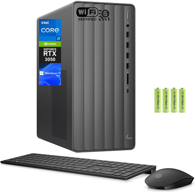 HP Envy TE01 i7-12700 RTX 3050 Gaming Desktop PC — main product image
