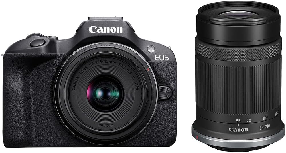 Canon 6052C022 EOS R100 Mirrorless Camera Kit