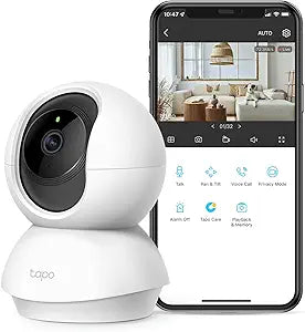 TP-Link Tapo C210 2K Pan/Tilt Home Security Camera