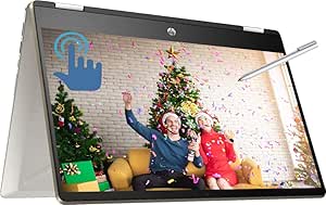 HP Pavilion x360 14" 2-in-1 Touchscreen Laptop