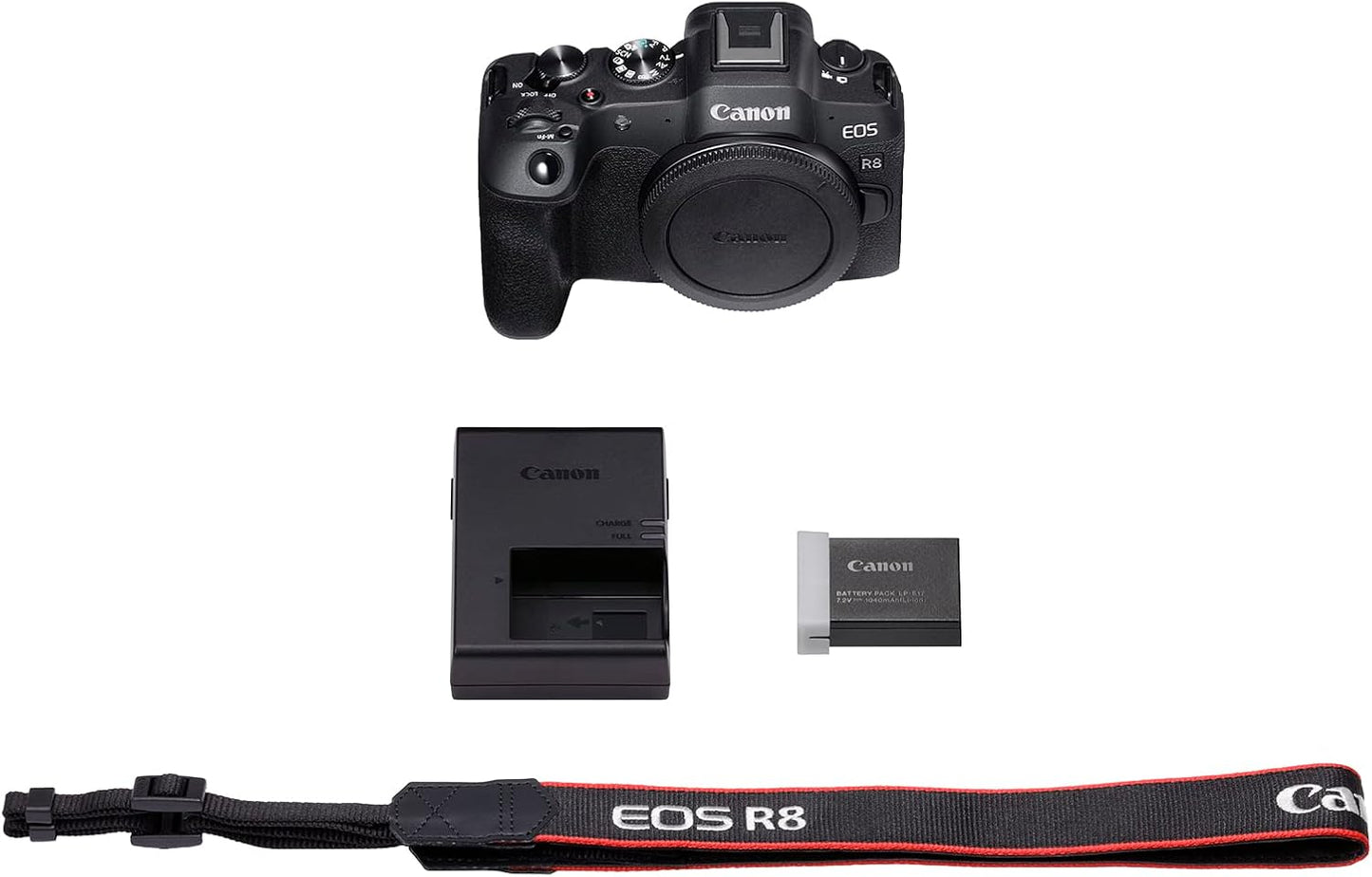 Canon CAN-EOS-R8-BODY EOS R8 Full-Frame Mirrorless Camera (Renewed)