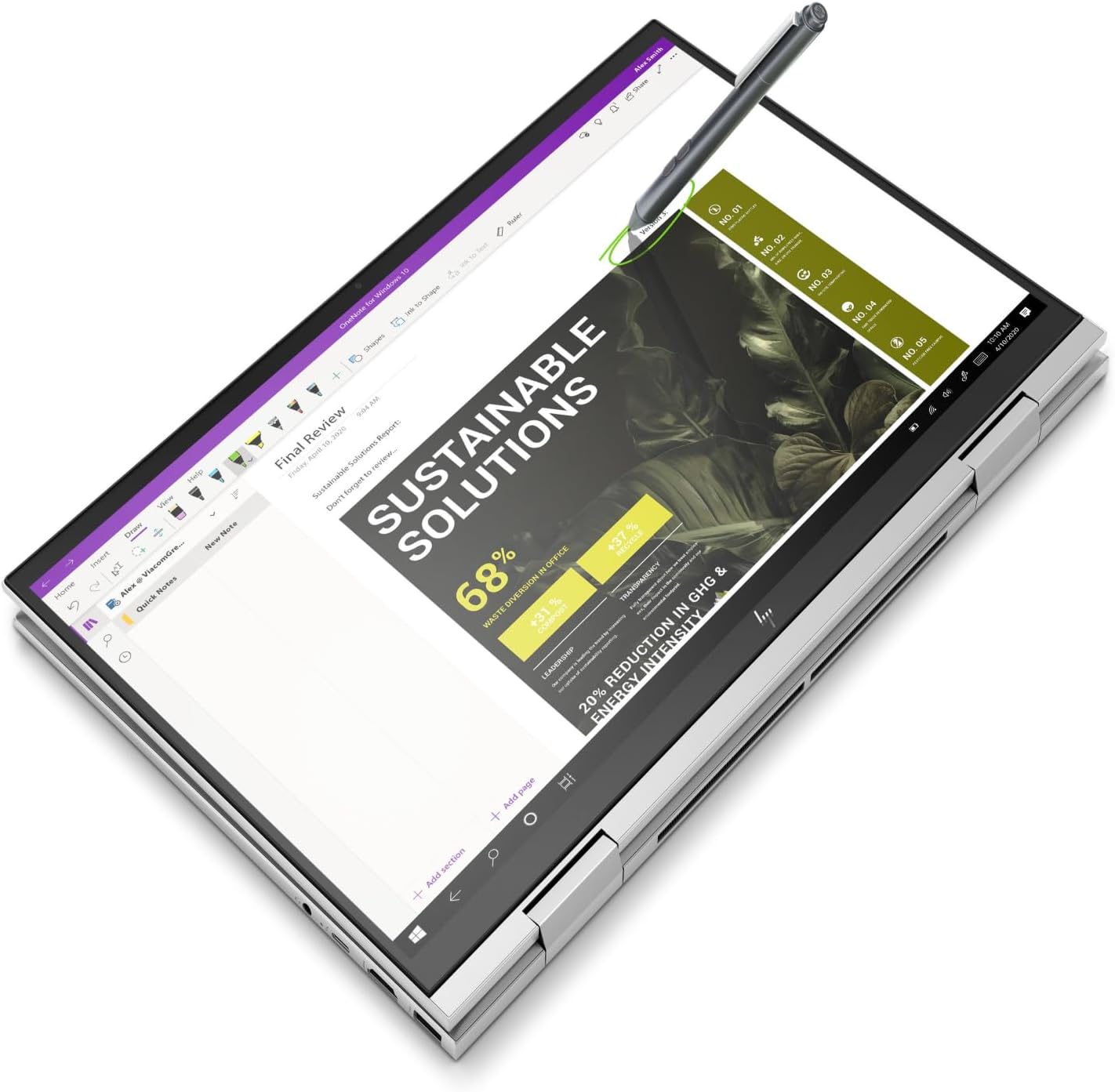 HP 1FH00AAR#ABA Digital Stylus Pen for HP Envy/Pavilion/Spectre