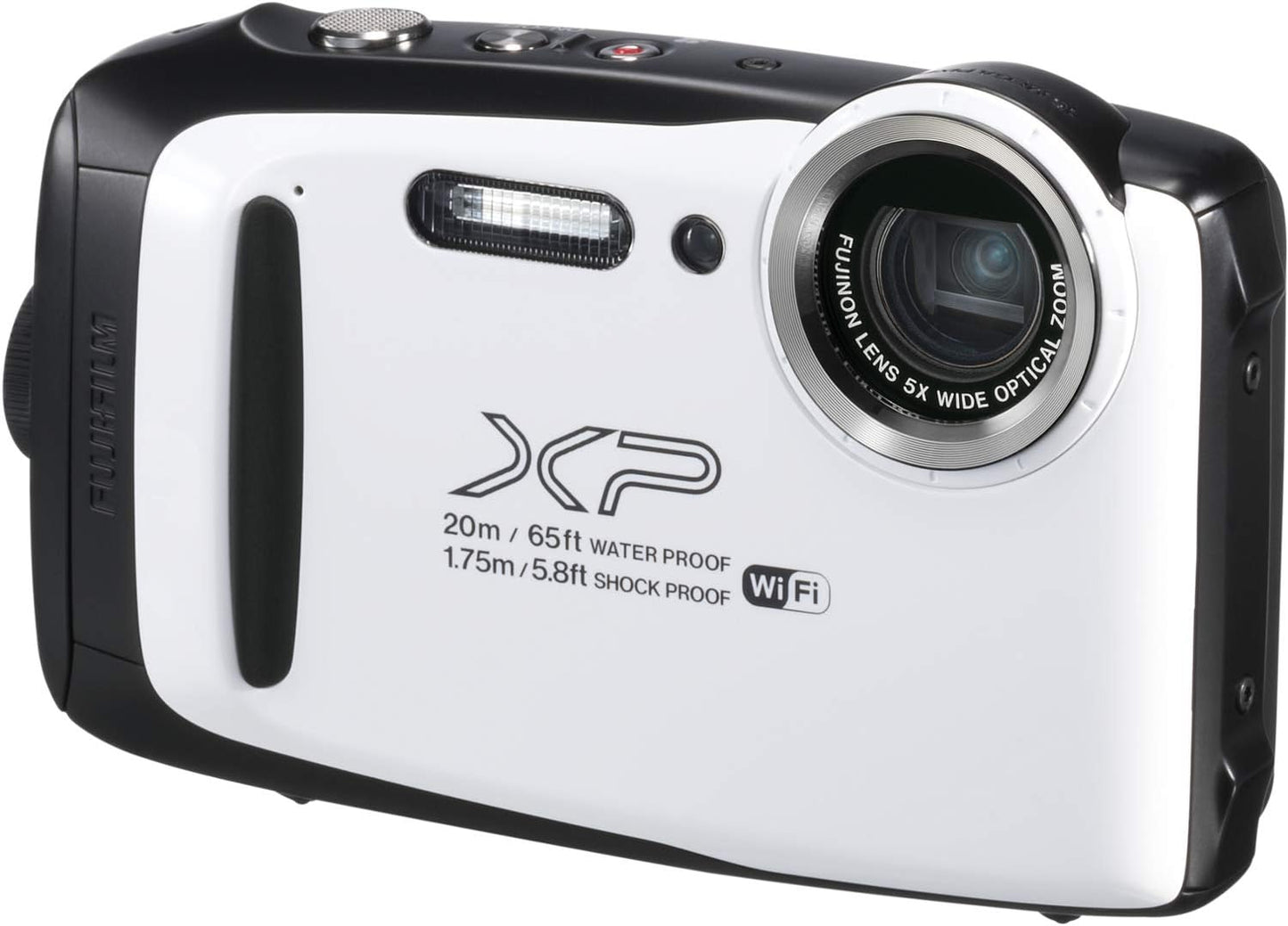 Fujifilm FinePix XP130 White Waterproof Digital Camera