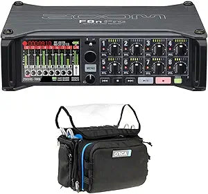 Zoom F8n Pro 8-Channel Multi-Track Field Recorder Bundle