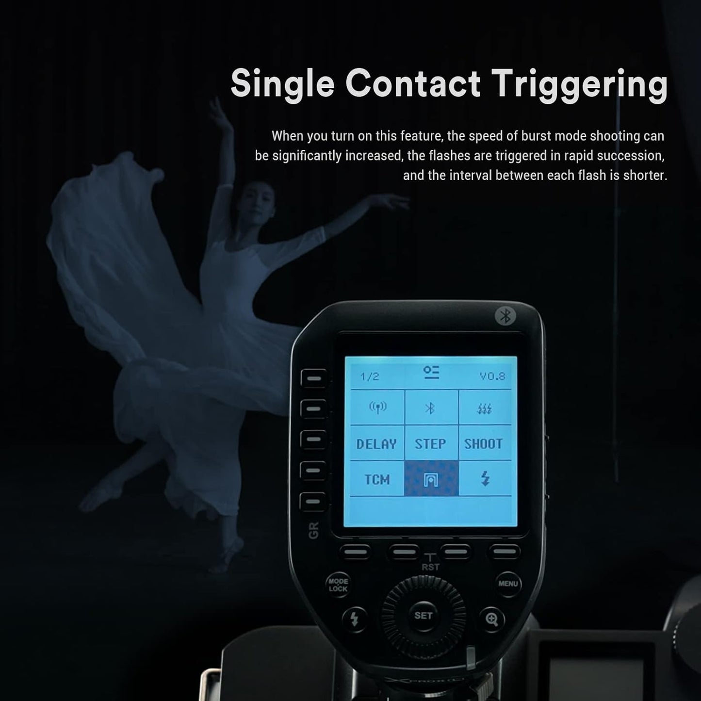 Godox XProII-C TTL Wireless Flash Trigger for Canon