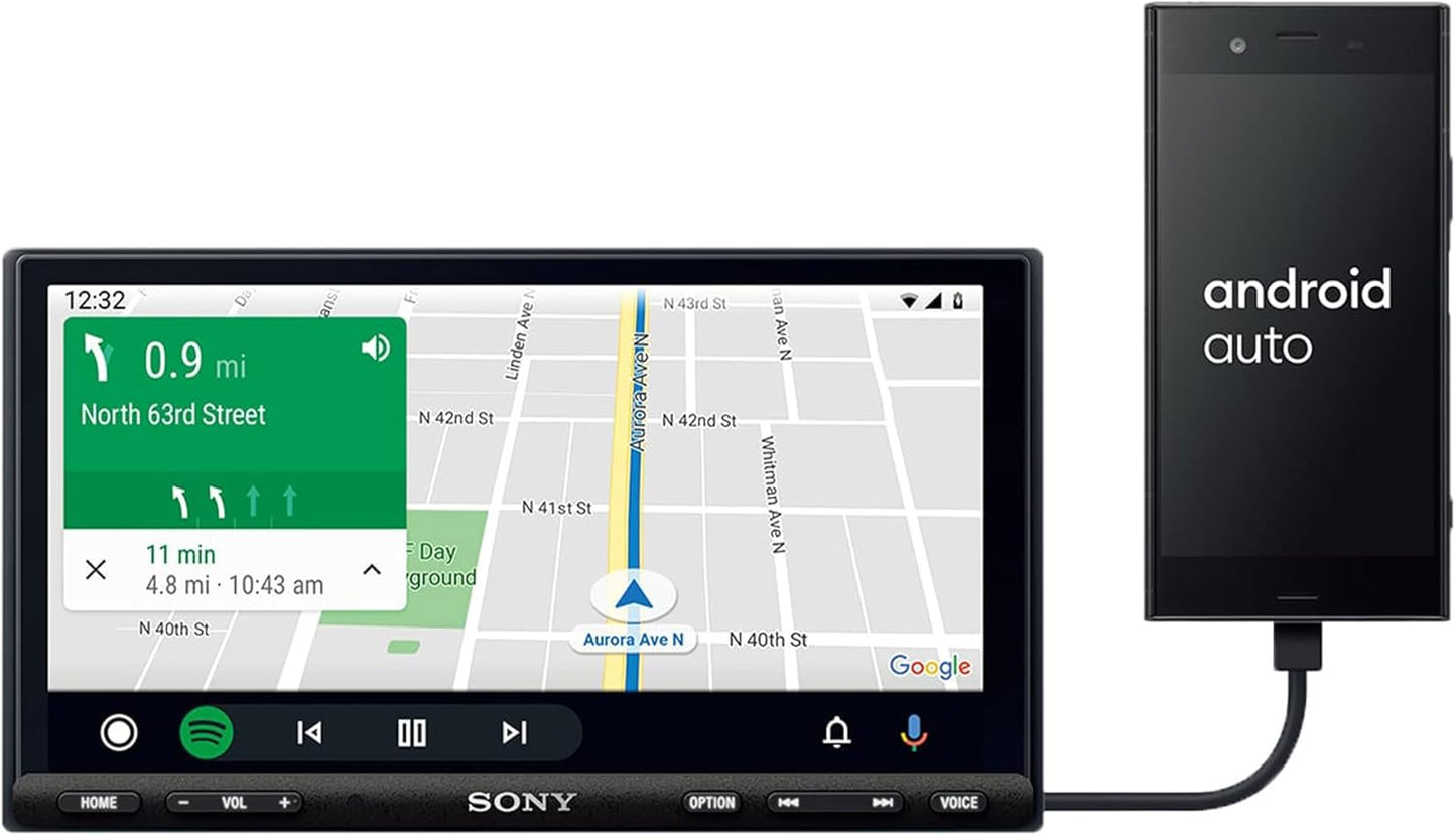 Sony XAVAX7000 CarPlay Android Auto SiriusXM Car Receiver