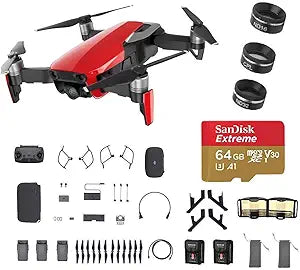 DJI Mavic Air Fly More Combo - Flame Red