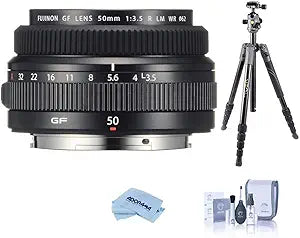 Fujifilm GF 50mm F/3.5 R LM WR Lens Bundle