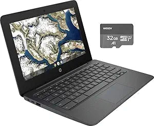 HP Chromebook 11.6" HD Intel Celeron Bundle