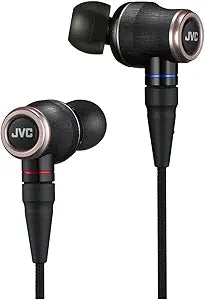 JVC HA-FW01 Class-S Wood Series Hi-Res Earphones — main product image