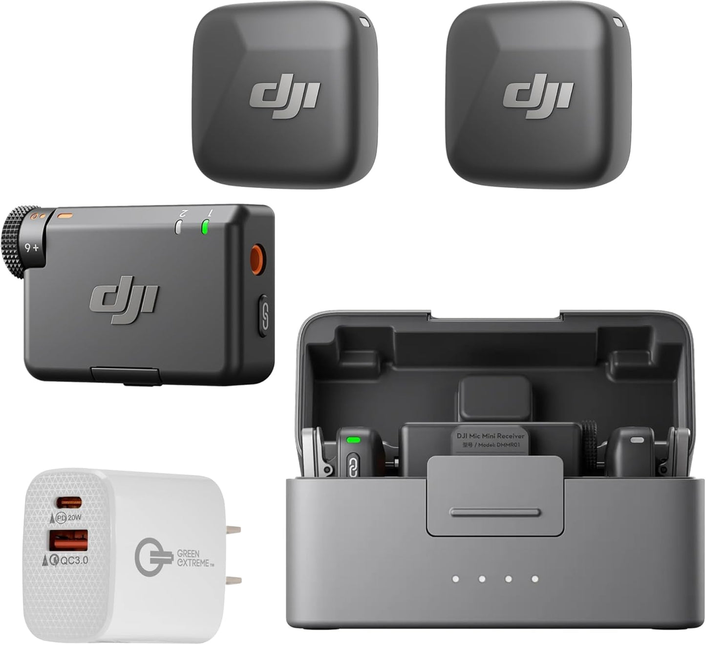 DJI DJI Mic Mini Wireless Microphone + Charger Bundle