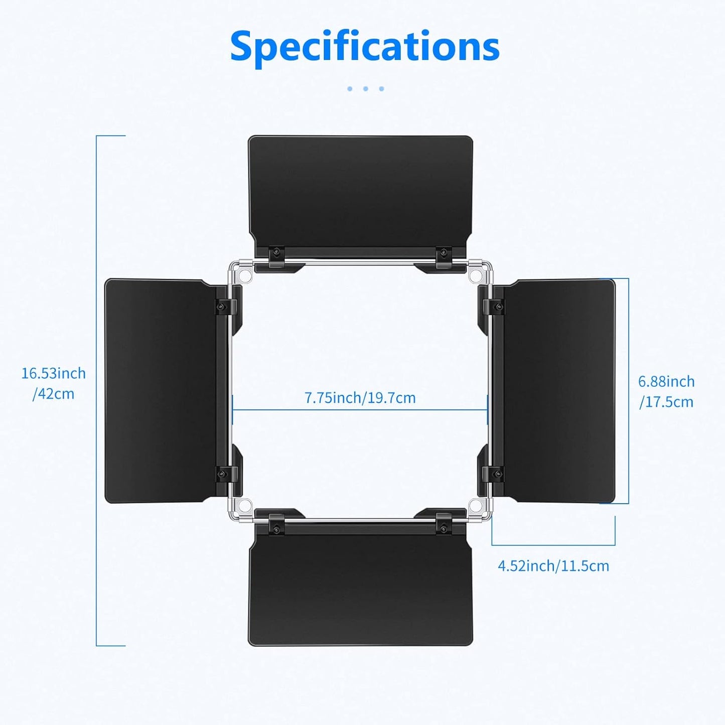 Neewer NA-480 LED Light Barn Door - for 480 LED Panel