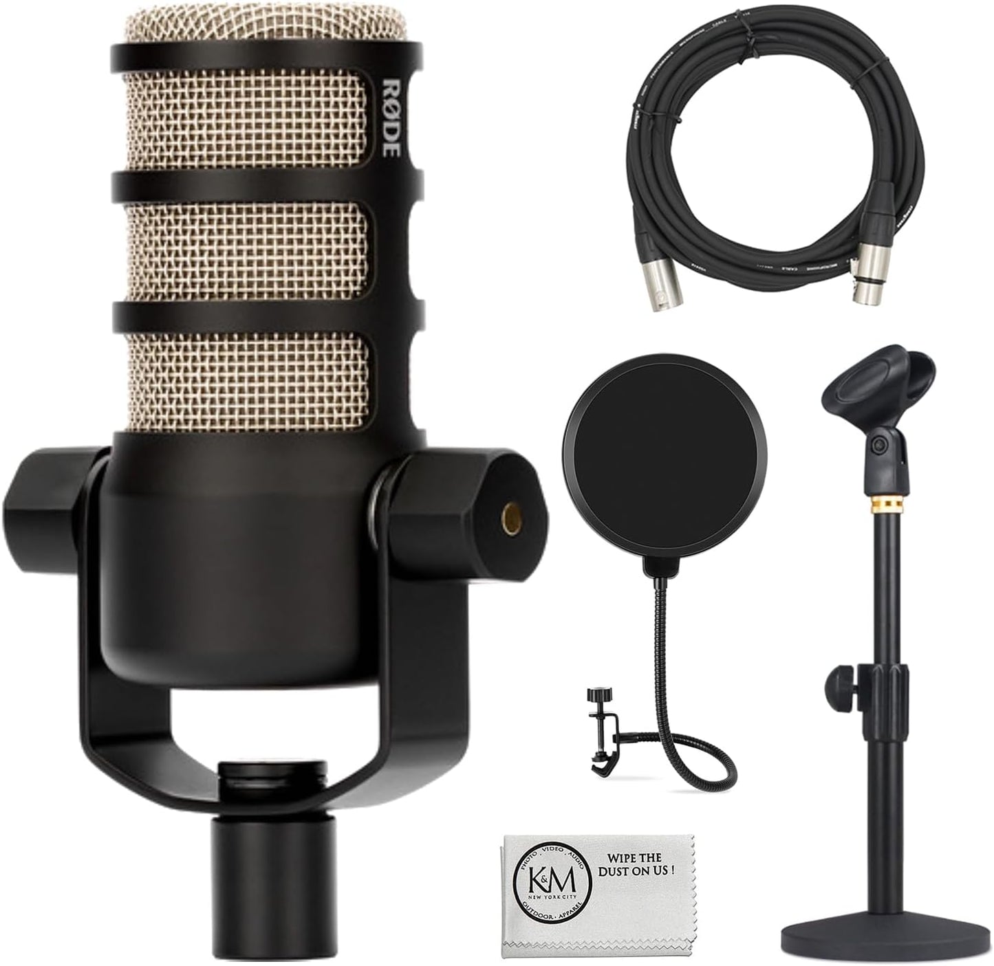 Rode PODMIC-004 Dynamic Microphone Podcasting Bundle