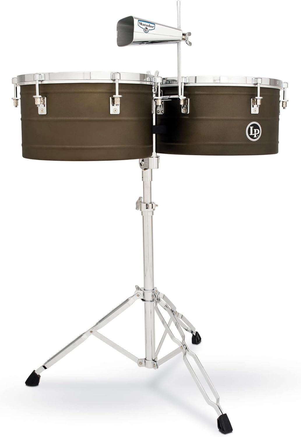 Latin Percussion M258 Matador 14" 15" Timbales Antique