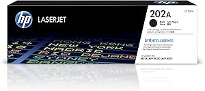 HP CF500A 202A Black Toner Cartridge LaserJet