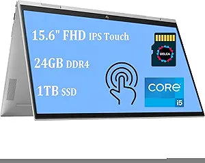 HP Envy X360 i5 Touchscreen 2-in-1 Laptop — main product image