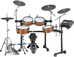 Yamaha DTX8K-M Electronic Drum Set Mesh Pads Wood — main product image