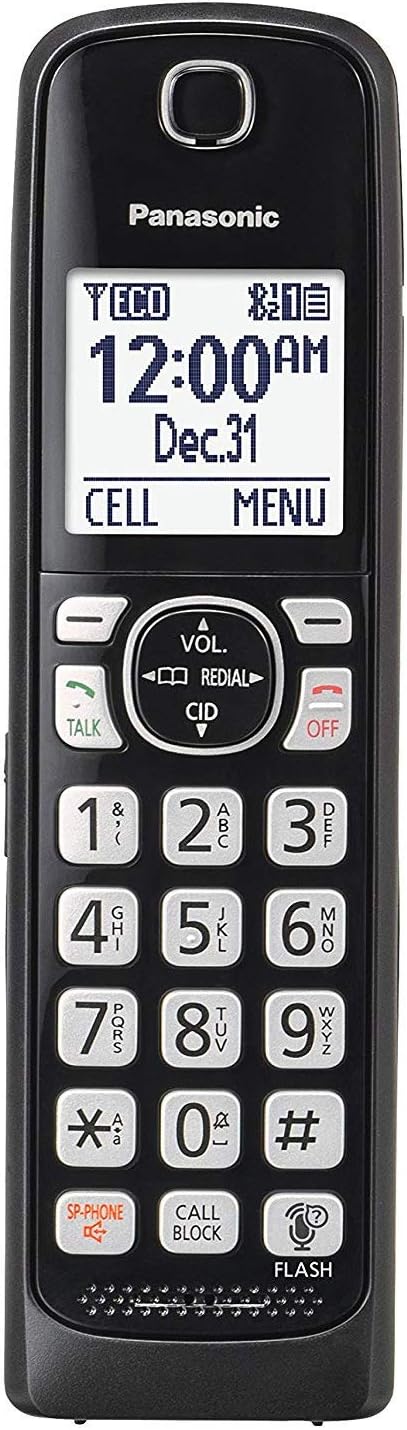 Panasonic KX-TGFA51B Cordless Handset Accessory (Black)