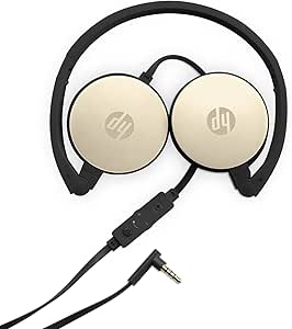 HP 2AP94AA#ABB Silk Gold Headset - In-Line Mic & Volume Control