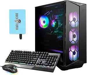 MSI AEGRS11TF223 Gaming PC i7 32GB 7.6TB SSD RTX 3080 Ti + Hub