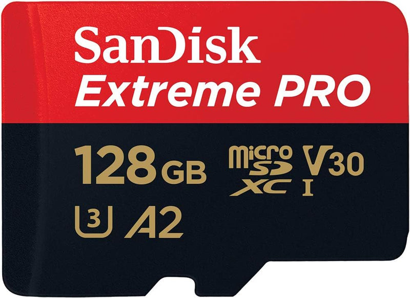 SanDisk SDSQXCD-128G-GN6MA Extreme Pro 128GB MicroSDXC — main product image
