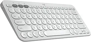 Logitech 920-009600 K380 Pebble Off White Keyboard — main product image