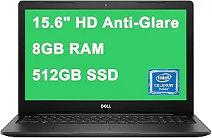 Dell 3583 Inspiron 15 Celeron 8GB 512GB SSD Laptop — main product image