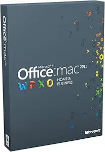 Microsoft W9F-00014 Office Mac Home and Business 2011