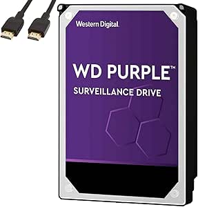 Western Digital WD82 8TB Purple Surveillance Hard Drive — main product image