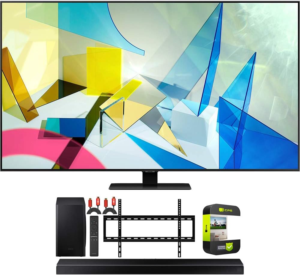 Samsung E24SAMQN75Q80TA 75" Q80T 4K QLED Smart TV Bundle