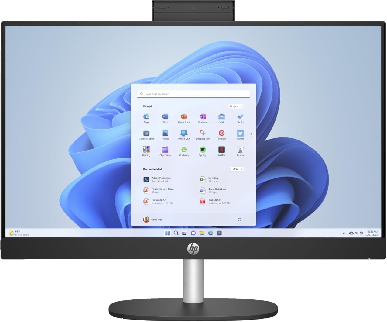 HP Core i3 All-in-One Desktop 32GB RAM 1TB SSD