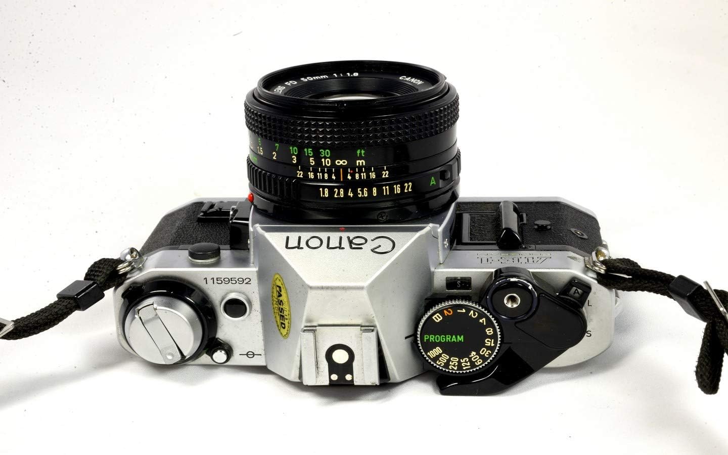 Canon AE-1 Program 35mm SLR Camera - Renewed