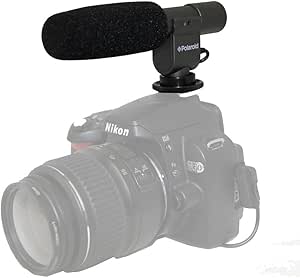 Polaroid PL-MICPRO-2 Pro Video Shotgun Microphone for Nikon DSLRs
