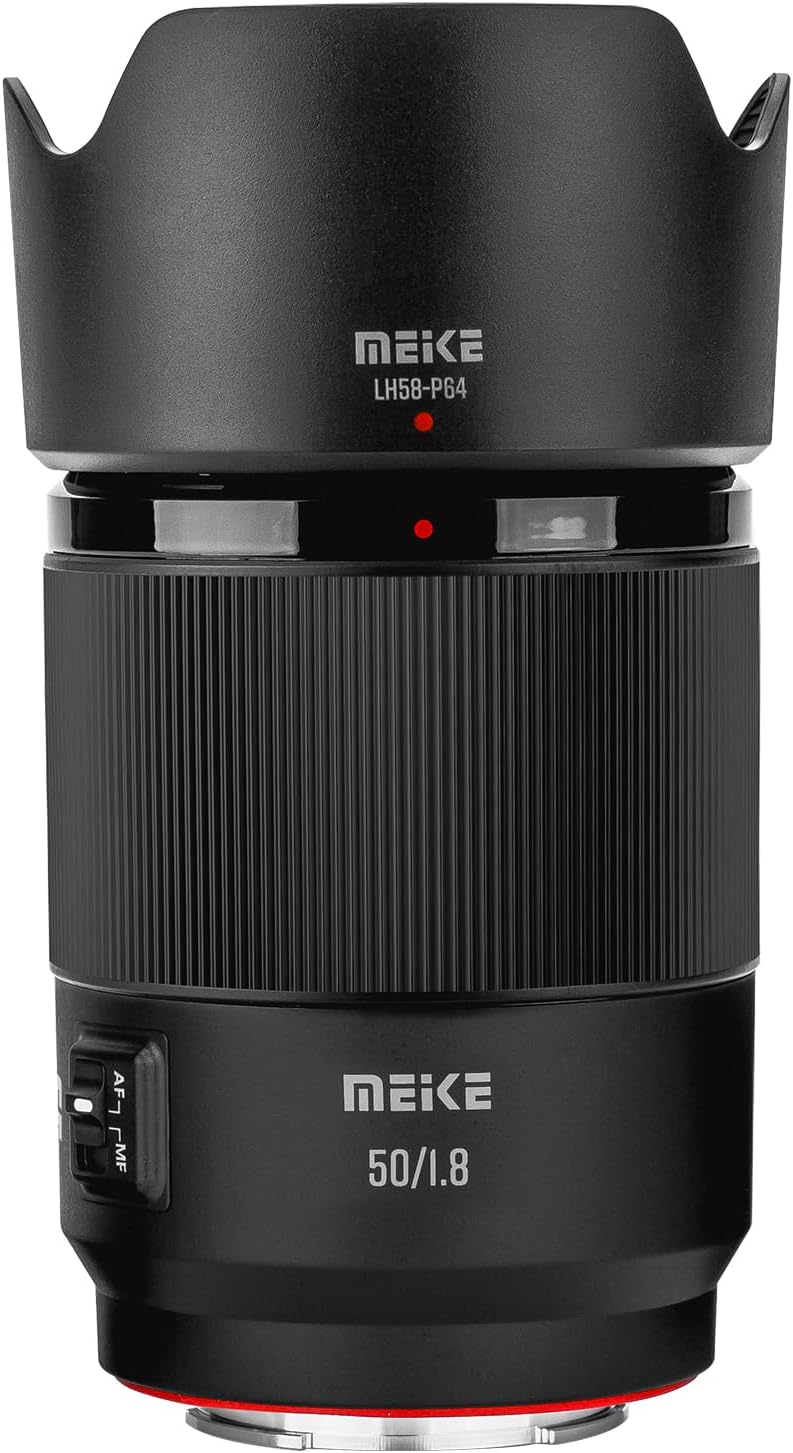 Meike 50mm F1.8 STM Auto Focus Sony E-Mount Lens — main product image