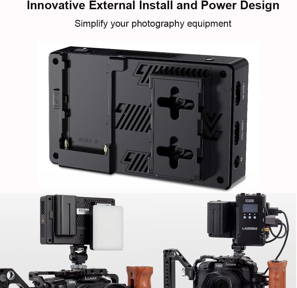 FEELWORLD LUT5: 5.5" 3000nit Touch Screen Camera Monitor