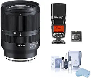 Tamron 17-28mm f/2.8 Di III RXD Sony E Lens Bundle