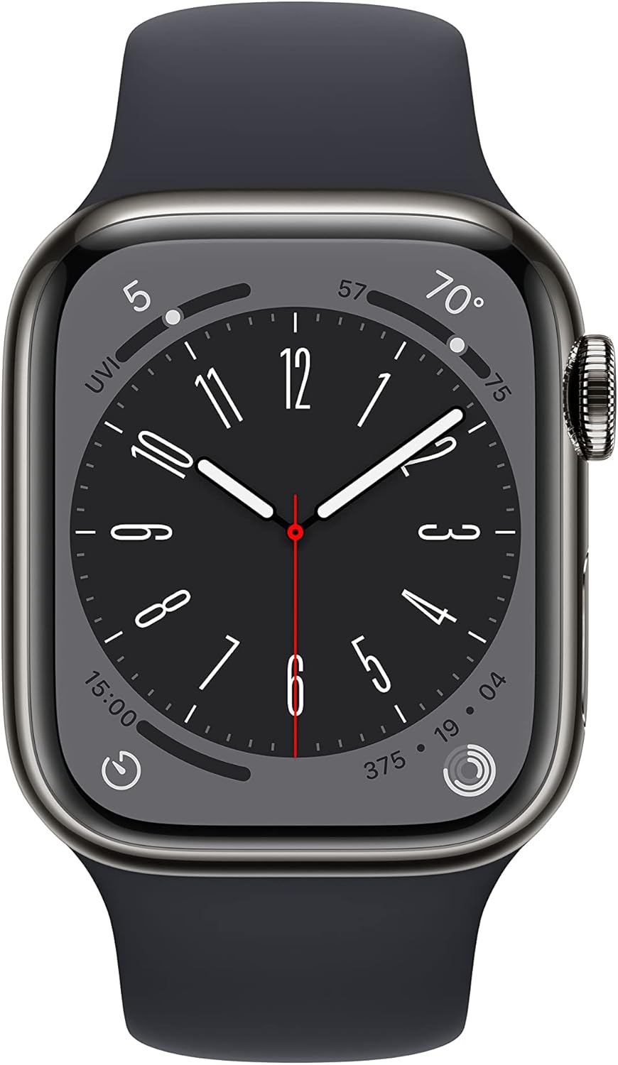 Apple MNVH3LL/A Watch Series 8 Cellular (Renewed)