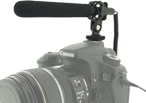 Polaroid 4332047432 Pro Condenser Shotgun Microphone