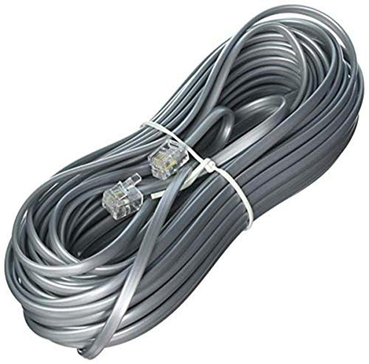 Monoprice 100935 Landline Telephone Cable RJ11 50ft