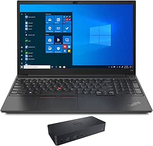 Lenovo 20TD003KUS-3962-233346 ThinkPad E15 Gen 2 i5 Laptop & D6000 Dock