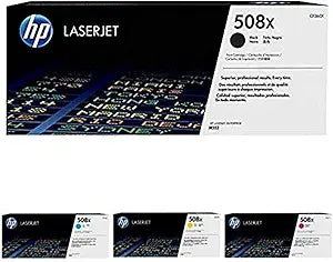 HP 508X Toner Cartridge Bundle High Yield
