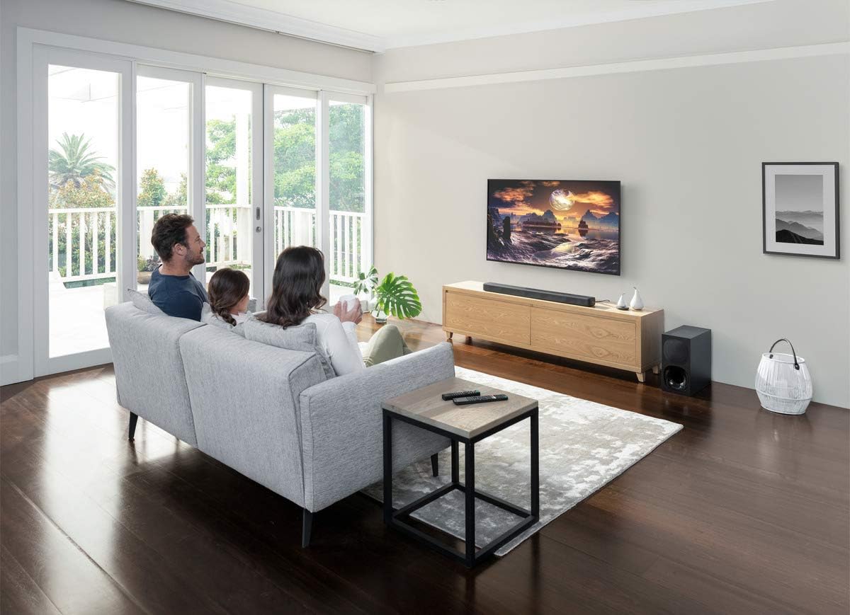 Sony X800H 55-Inch 4K HDR Smart TV with HT-G700 Soundbar