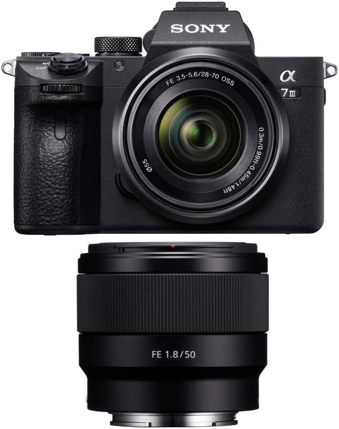Sony ILCE7M3KB a7 III Mirrorless Camera 28-70mm Bundle