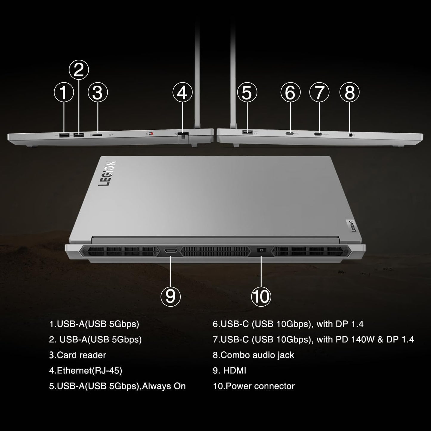 Lenovo Legion 5i i9 RTX 4060 Gaming Laptop
