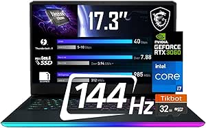 MSI GE76 Raider i7 RTX 3060 Gaming Laptop — main product image